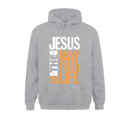 Jesus The Way Truth Life christian hoodies