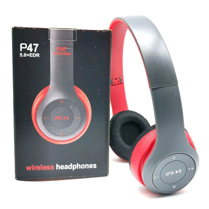 Wireless Over-Ear Headphones, noise canceling, deep bass & Bluetooth 5.0